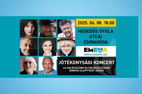 Jótékonysági Koncert a Hegedűs utcai zsinagógában